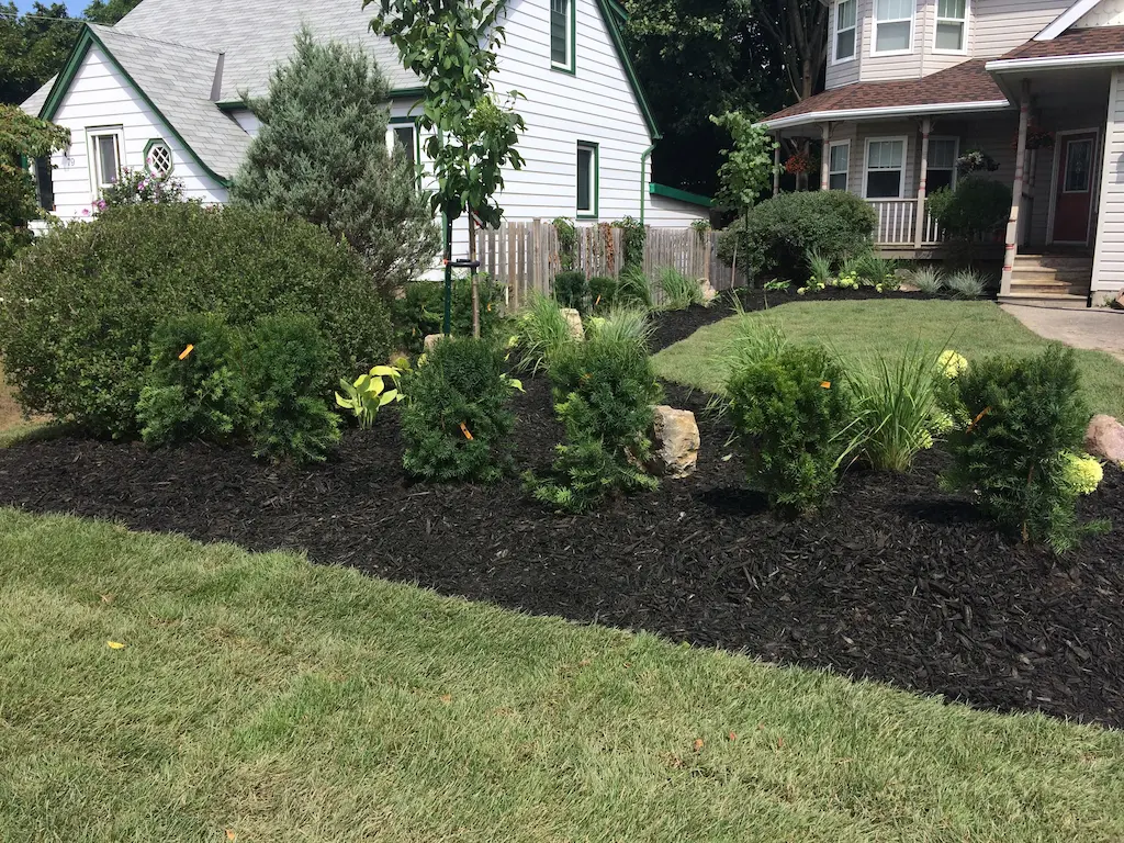 Stunning Front Yard Landscape Design In Milton Absolute Landscaping